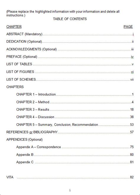 rechab academy photos|Front Page and Table of Contents Sample .